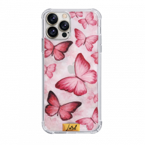 Red and Pink Butterflies