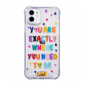 You are exactly where you need to be