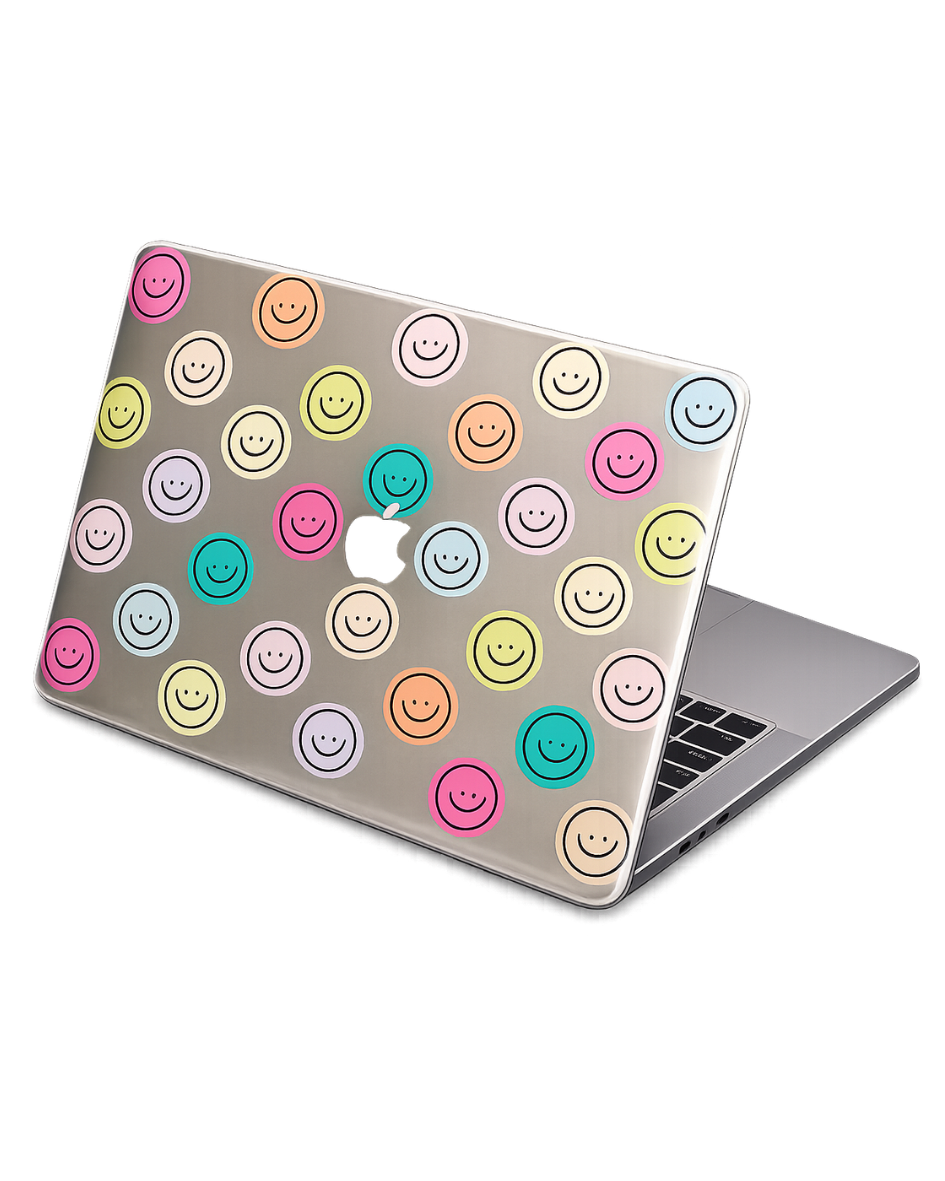 Happy faces colorful