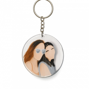Llavero Redondo con Foto