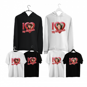 Playera I Love My Boyfriend Diseño 1