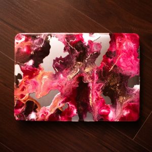 Wine & Gold Marble