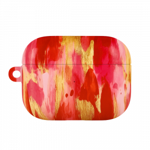 Pink and Red Brushes AirPods