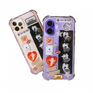 Retro stickers en pareja